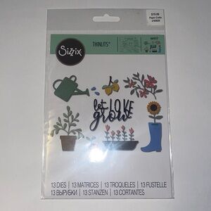 Sizzix Let Love Grow thinlits